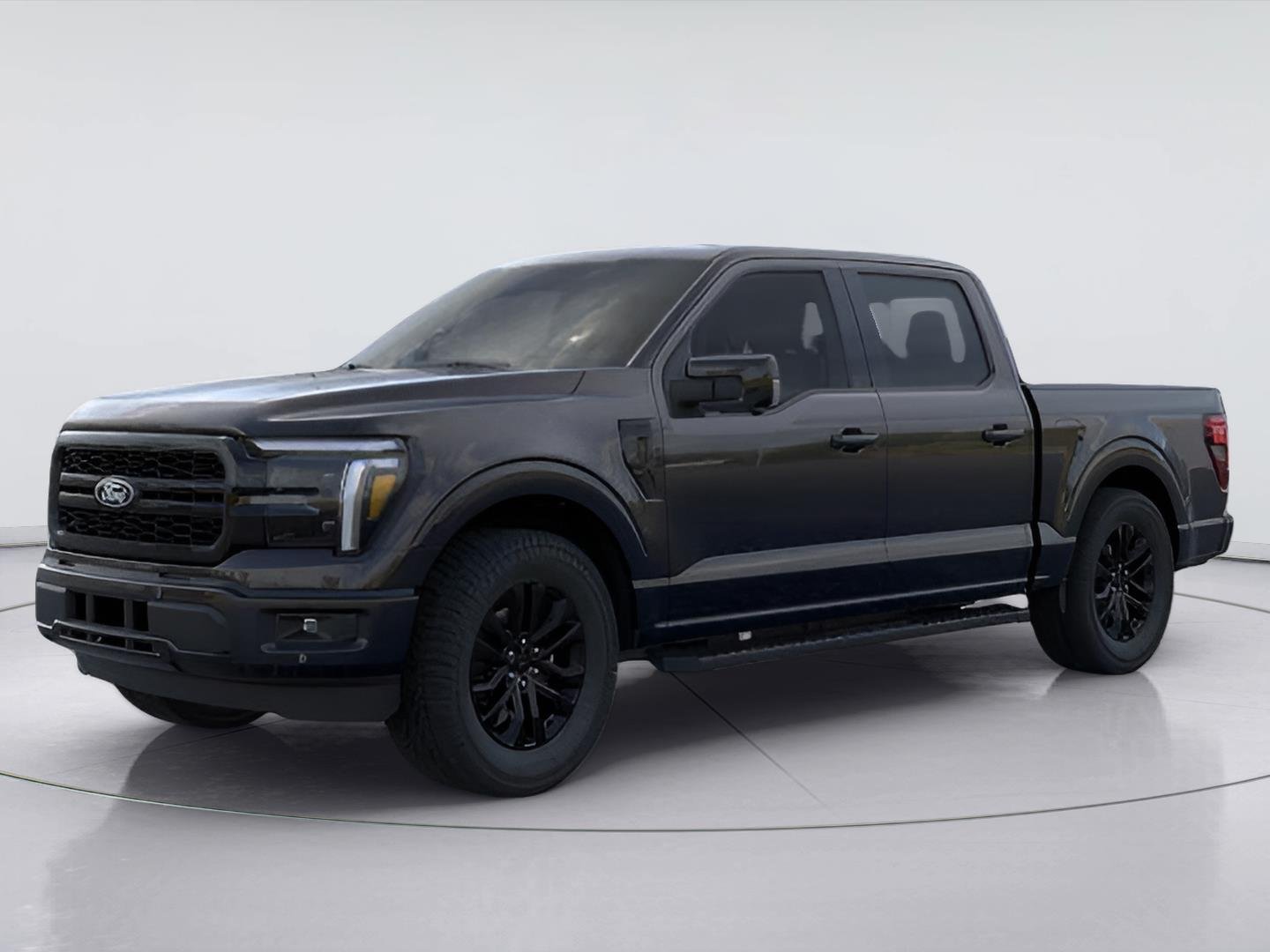 New 2026 Agate Black Metallic Ford Lariat® image 1