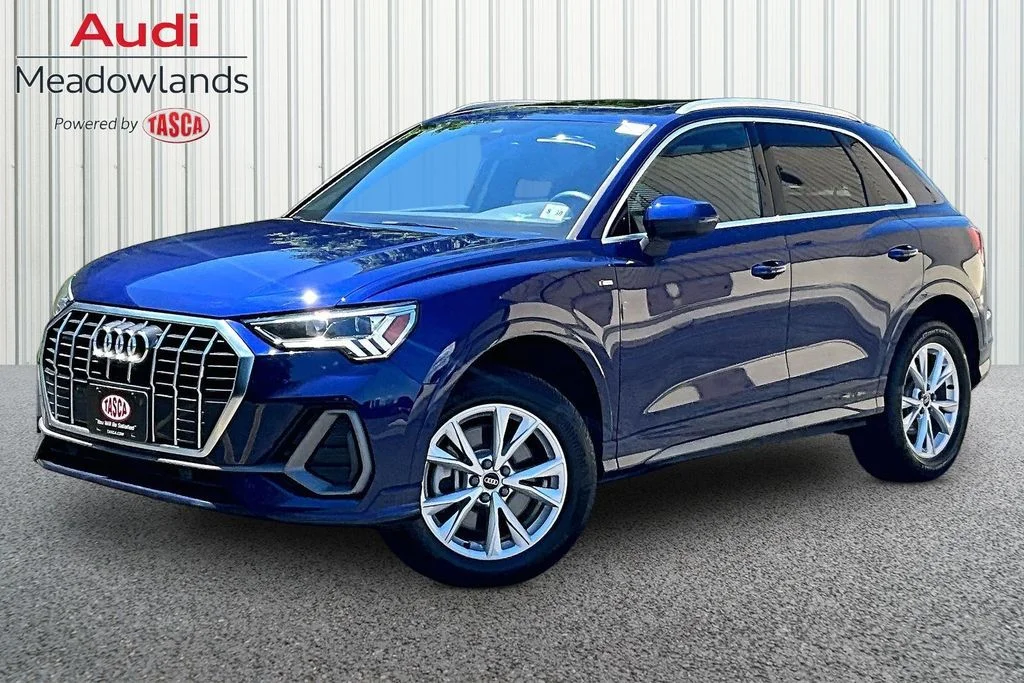 Used 2025 Blue Audi Premium image 1