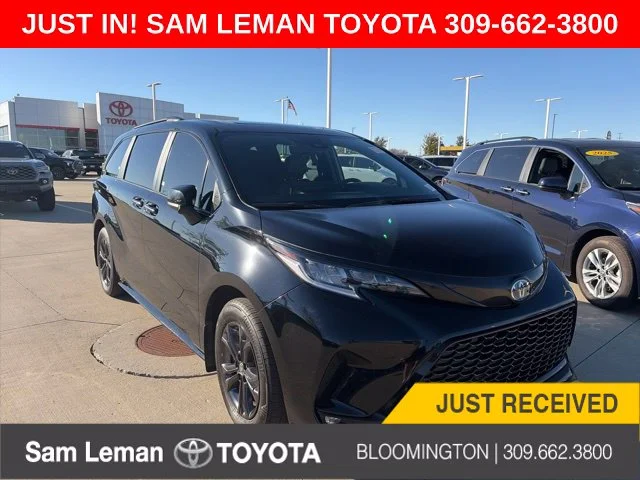 Used 2025 Black Toyota XSE image 1