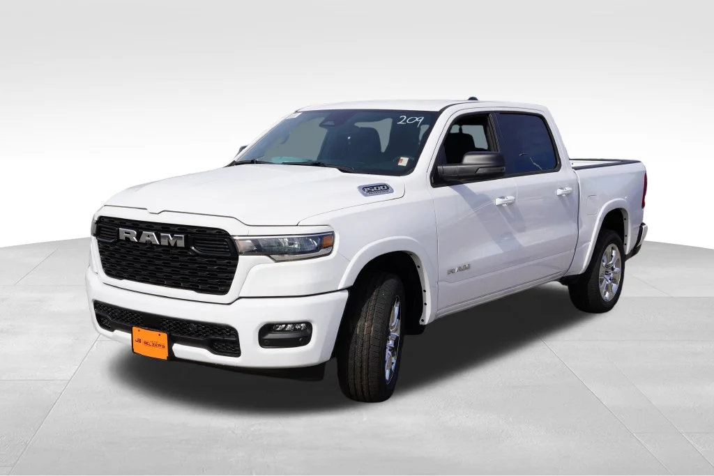 New 2026 Bright White Clear-Coat Exterior Paint RAM Big Horn image 9
