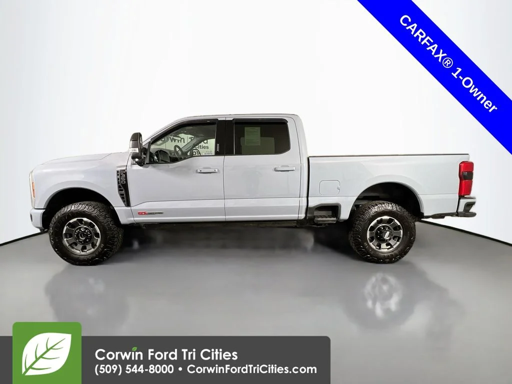Used 2024 Glacier Gray Metallic Ford Lariat image 6
