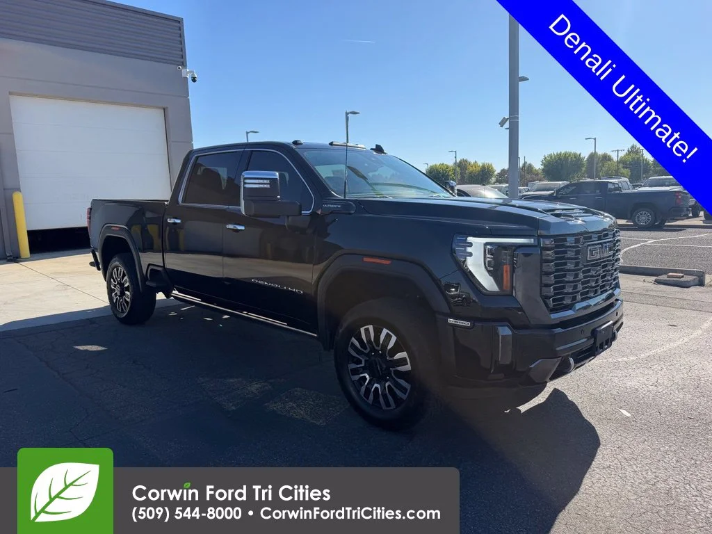 Used 2024 Black GMC Denali Ultimate image 1