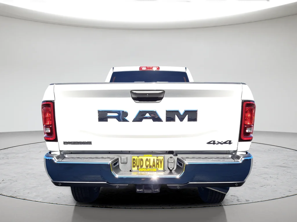 New 2026 Bright White Clear-Coat Exterior Paint RAM Big Horn image 6