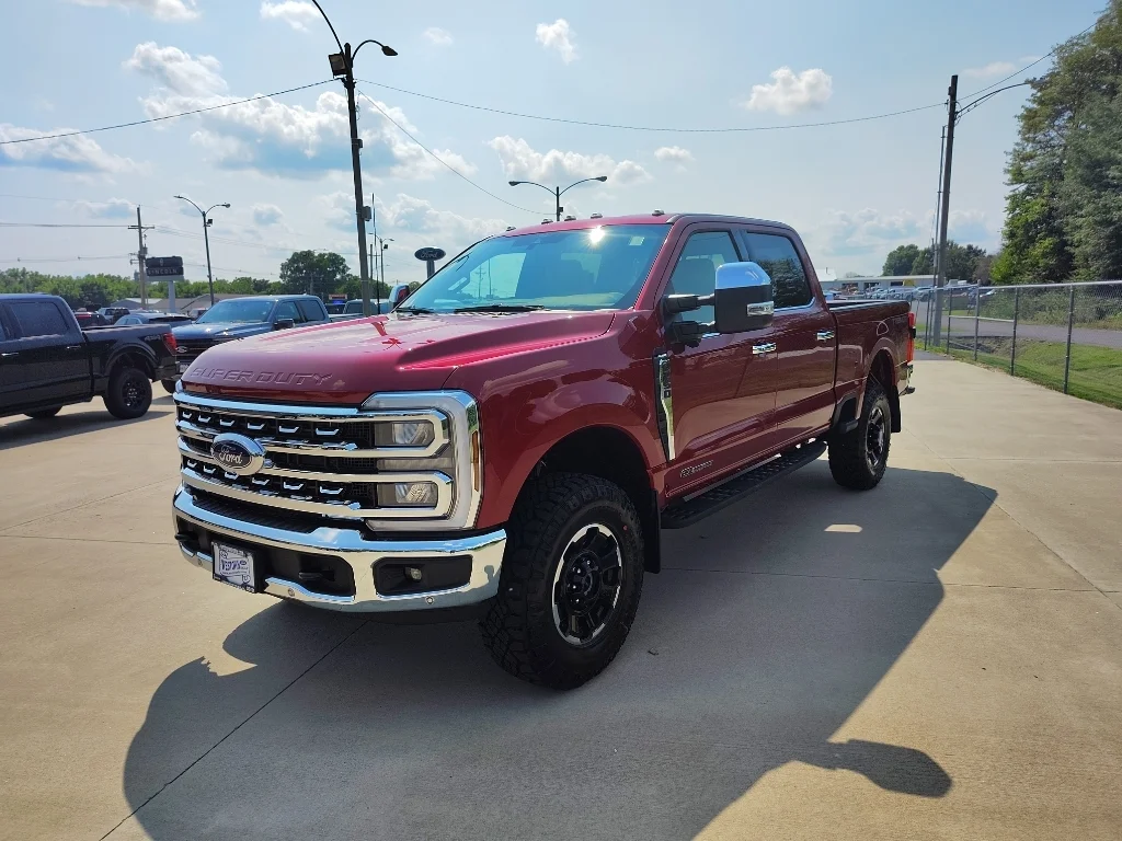 New 2026 Ruby Red Metallic Tinted Clearcoat Ford F-250® Lariat® image 8