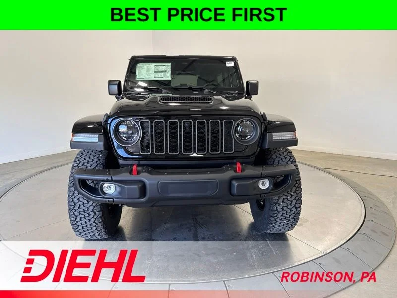 New 2026 Black Clear-Coat Exterior Paint Jeep Rubicon X image 2