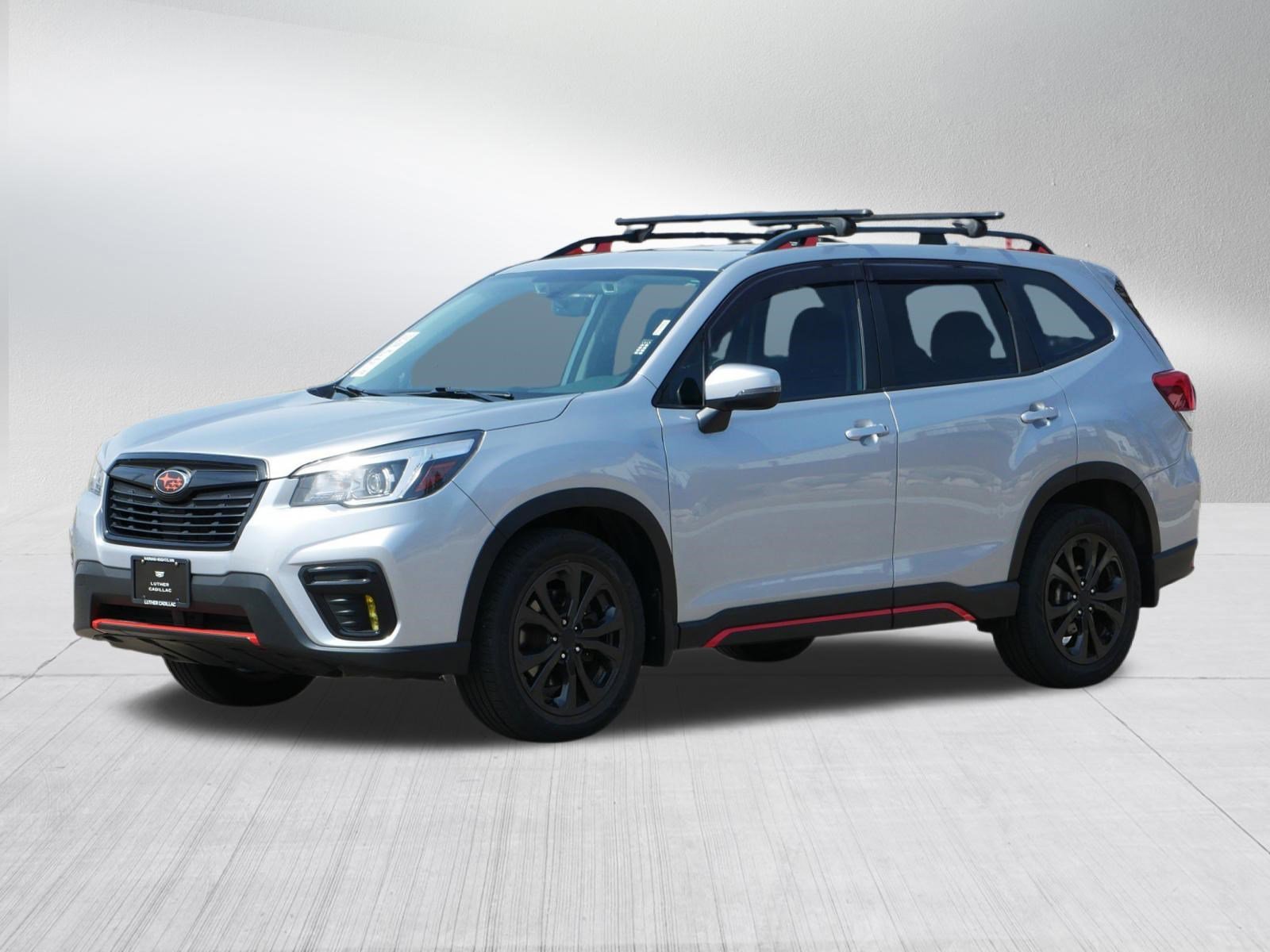 Used 2019 Subaru Forester Sport with VIN JF2SKAPC7KH425780 for sale in Vadnais Heights, MN