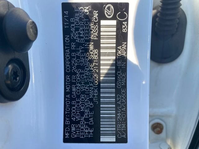 Used 2015 White Lexus 350 Crafted Line image 52