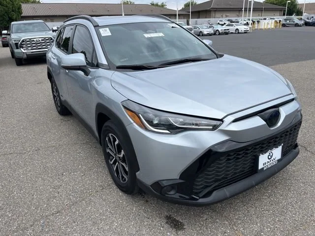 Used 2024 Silver Toyota Hybrid SE image 3