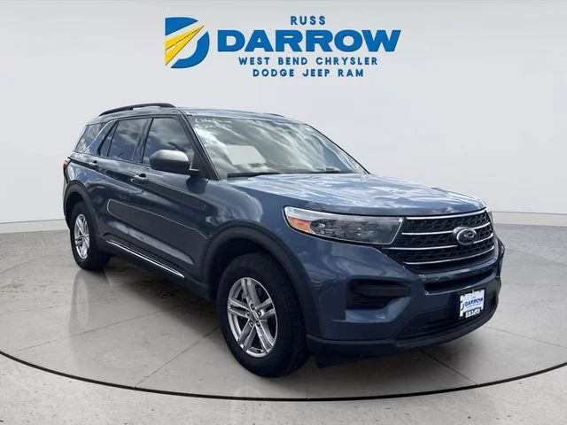 Used 2020 Blue Ford XLT image 7