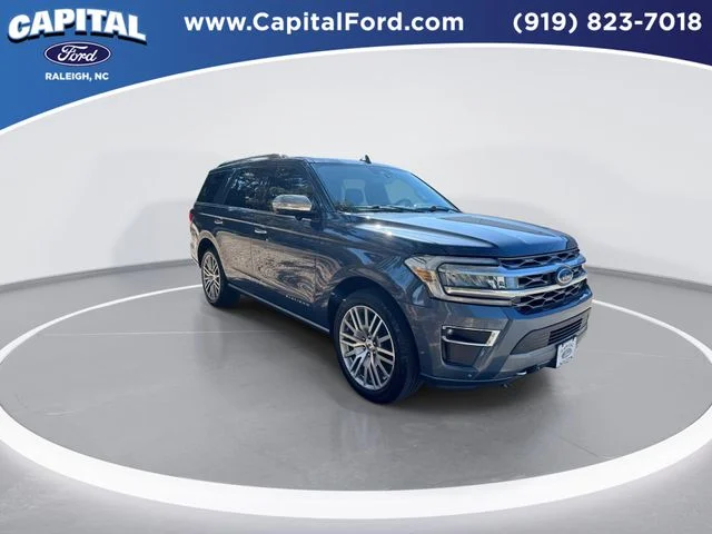 Used 2022 Blue Ford Platinum image 2