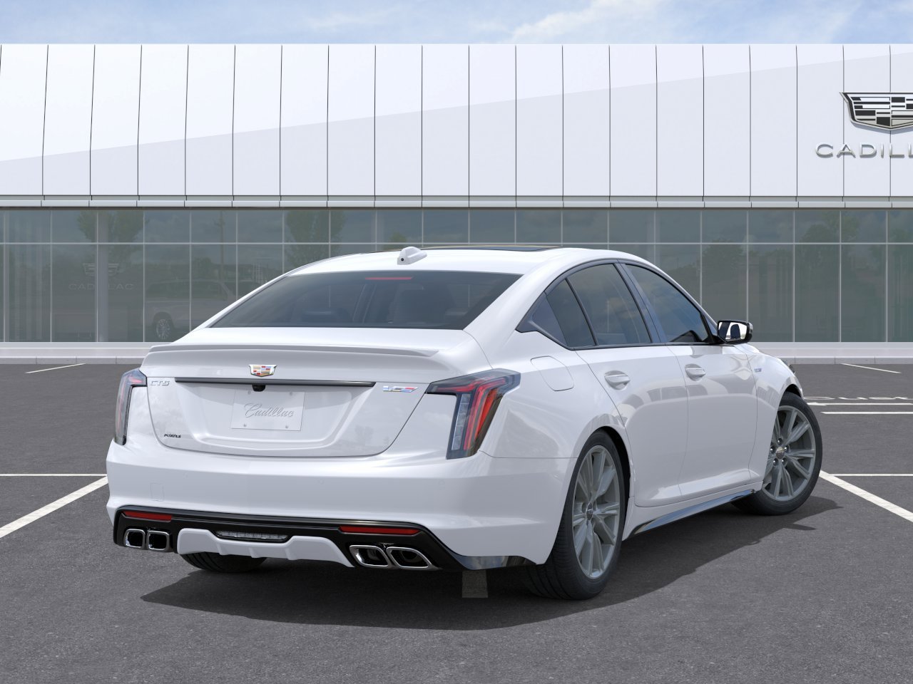 New 2026 Summit White Cadillac V-Series image 4
