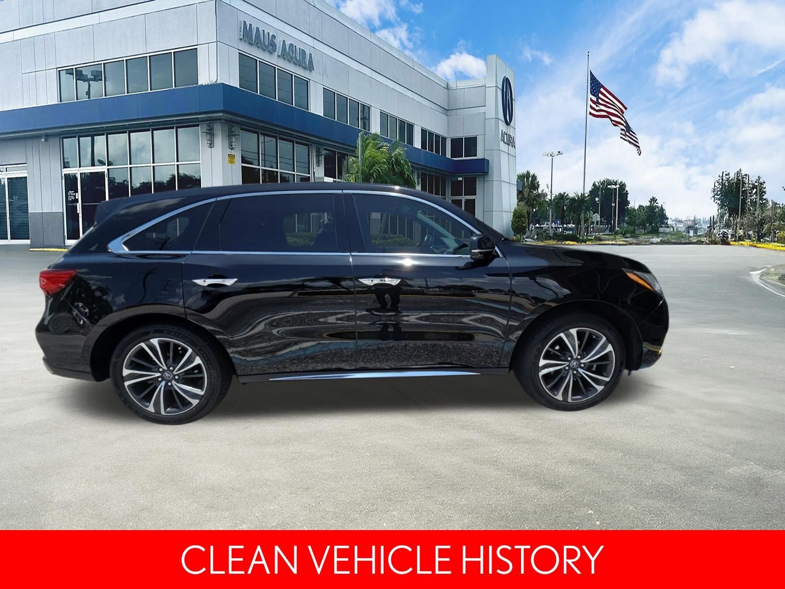 Used 2020 Black Acura Technology image 4