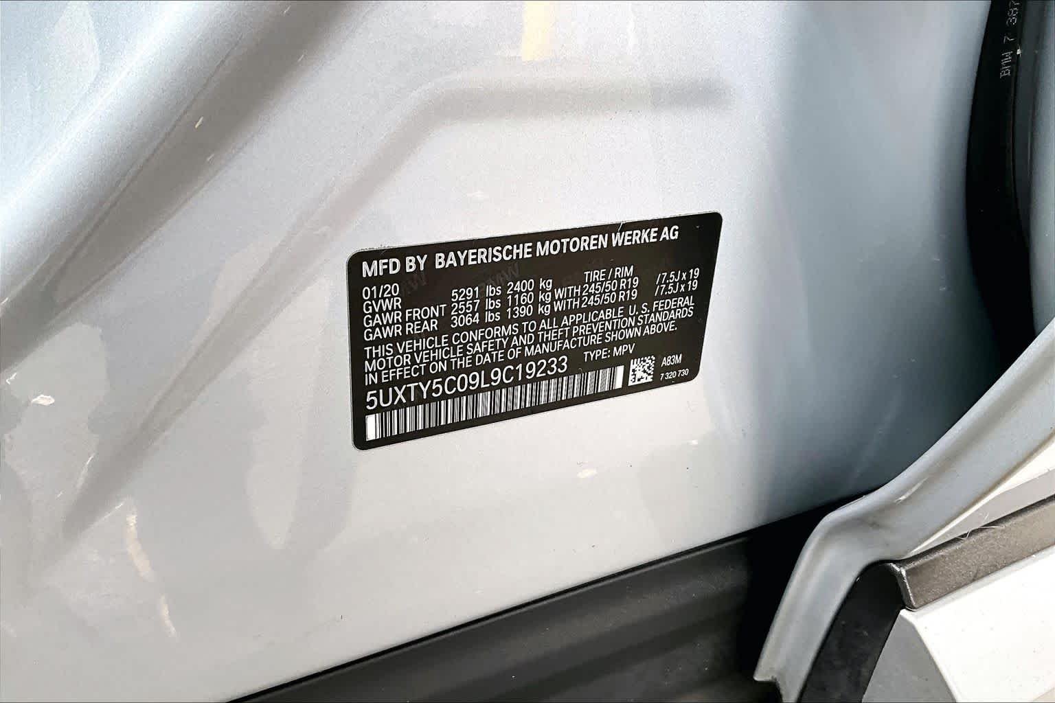 Used 2020 Glacier Silver Metallic BMW xDrive30i image 34