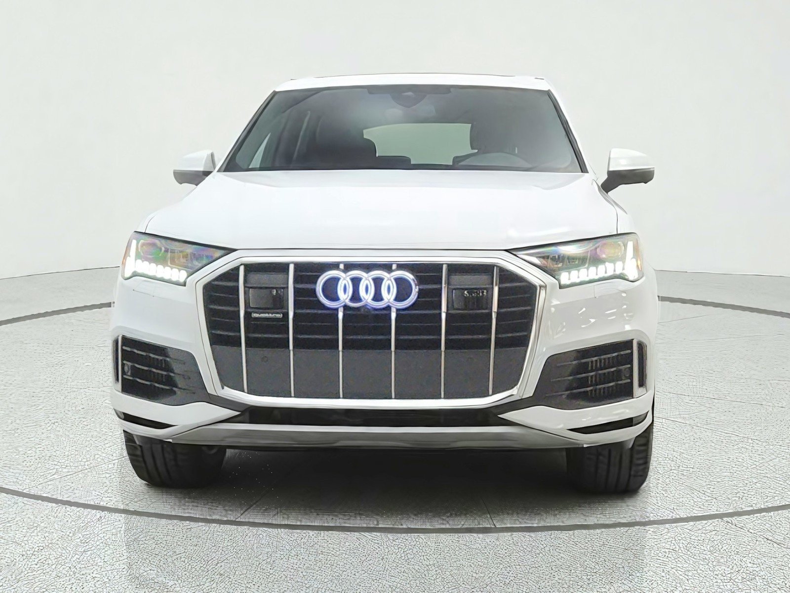 Used 2023 Glacier White Metallic Audi Premium 55 TFSI quattro image 2
