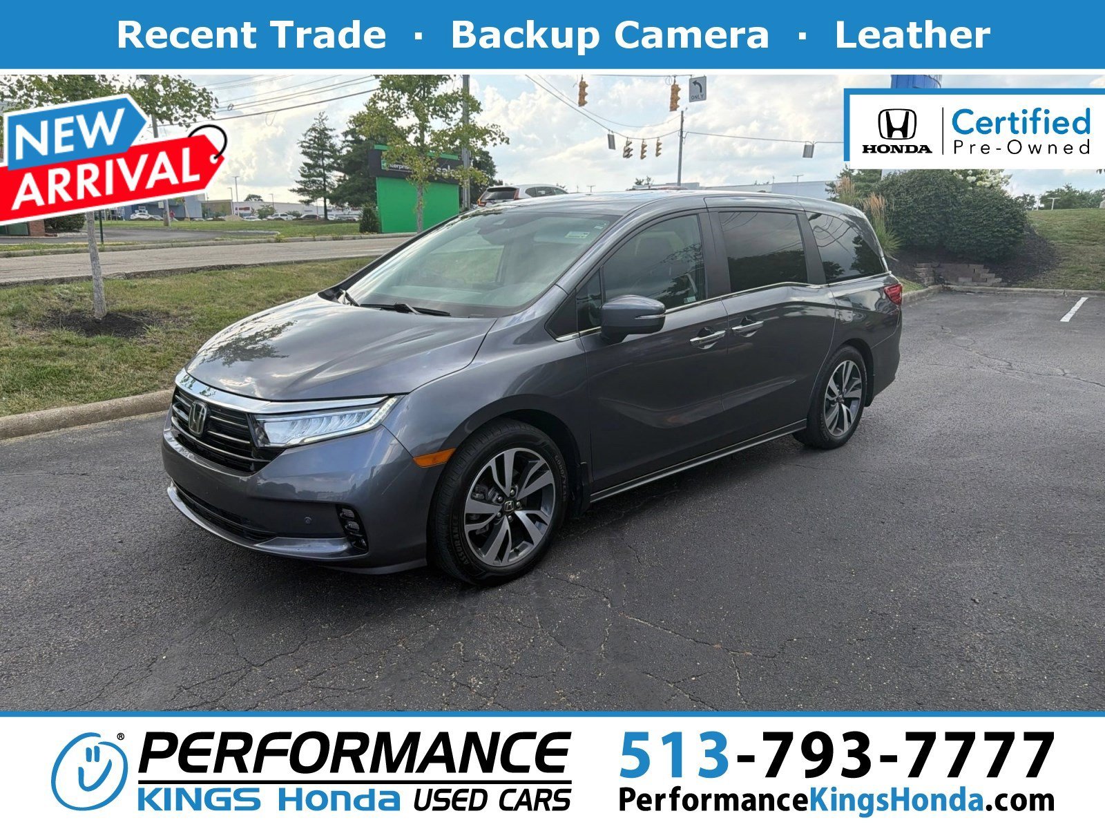 Certified Used 2023 Modern Steel Metallic Honda Touring image 1