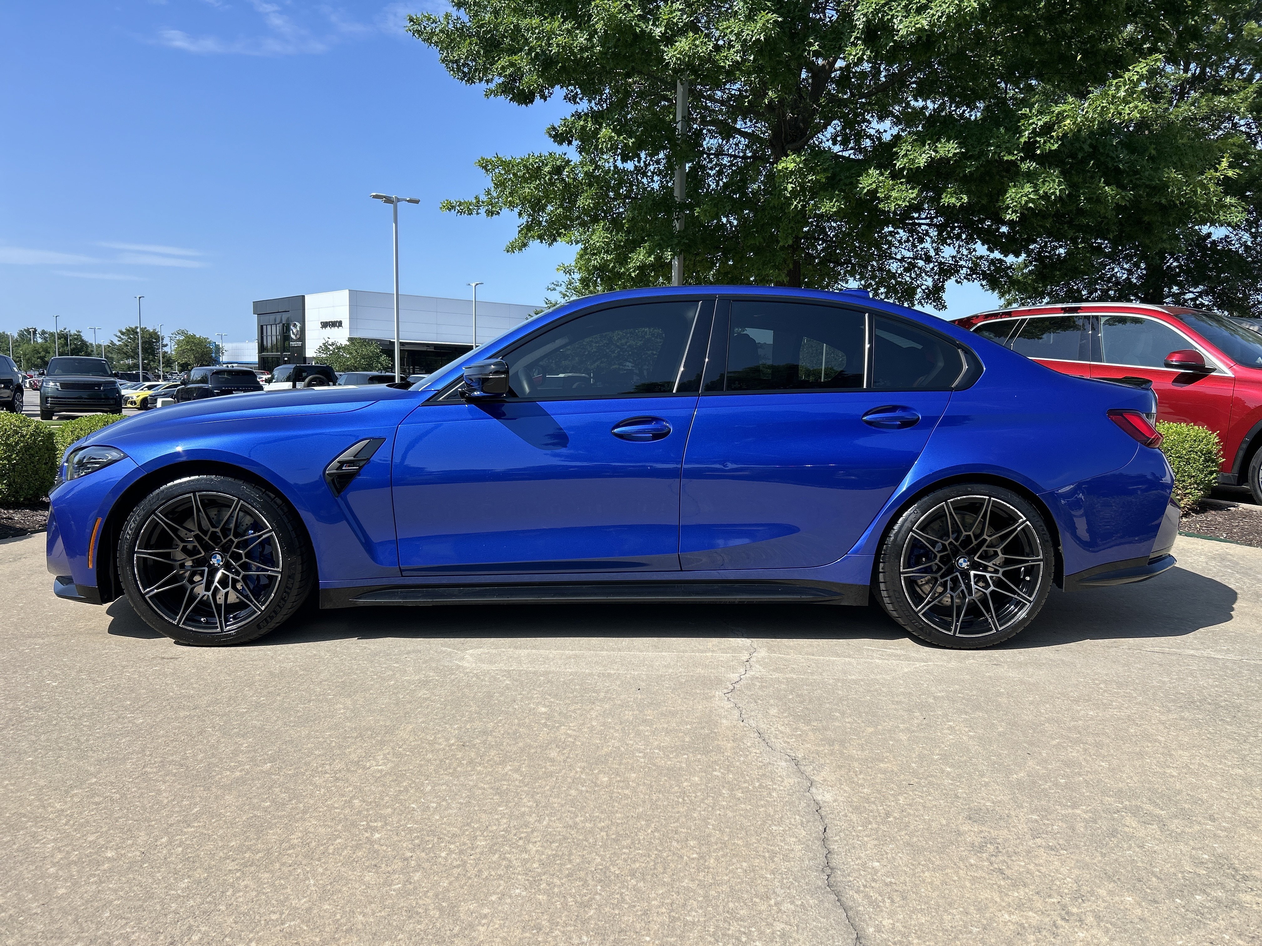 Used 2022 Portimao Blue Metallic BMW Competition xDrive image 2