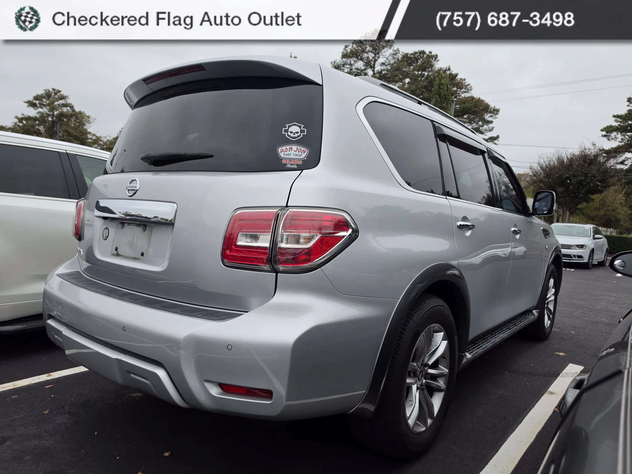 Used 2017 Brilliant Silver Nissan SV image 6