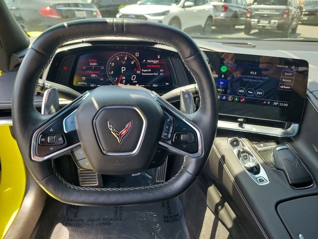 Certified Used 2020 Accelerate Yellow Metallic Chevrolet Stingray image 4