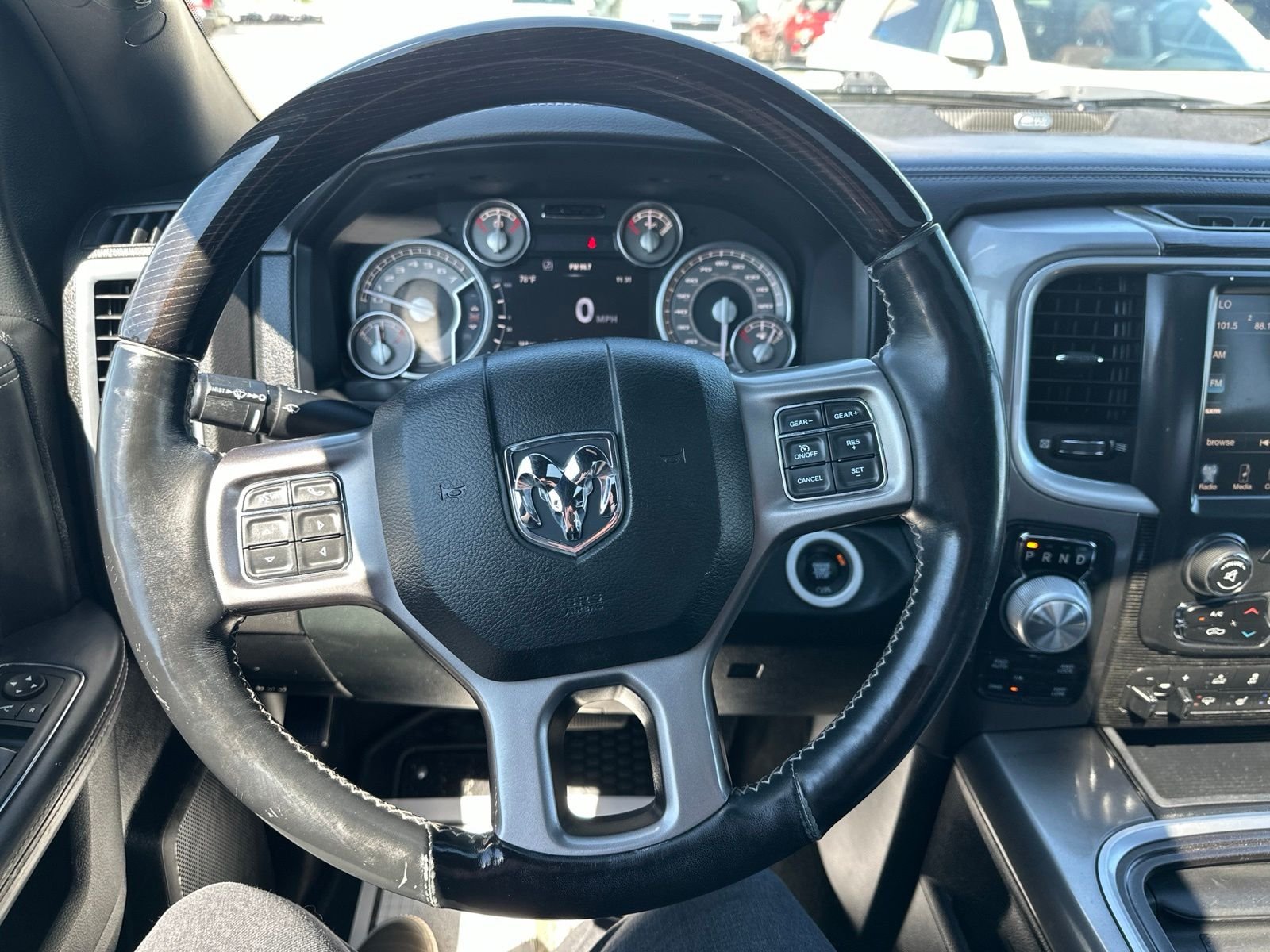 Used 2017 White Ram Laramie Longhorn image 55