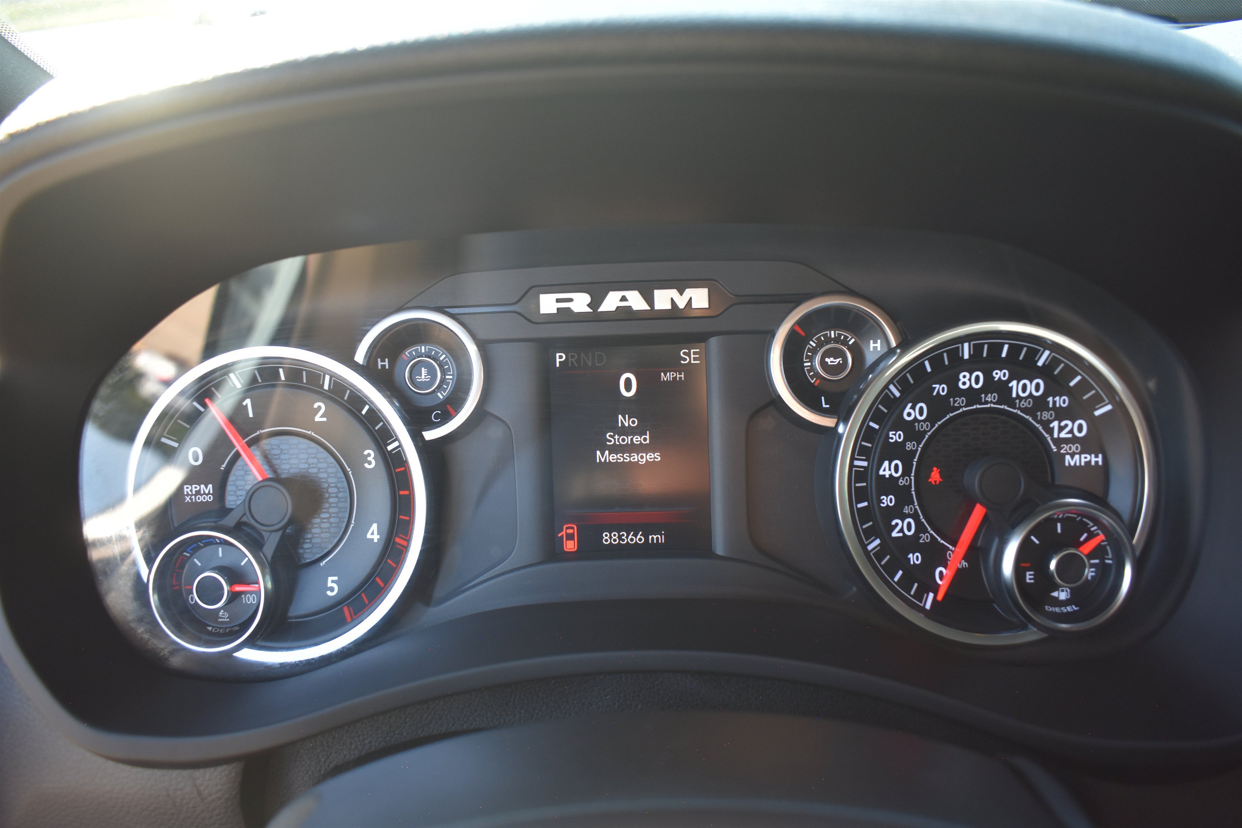Used 2022 Bright White Clearcoat Ram Big Horn image 23