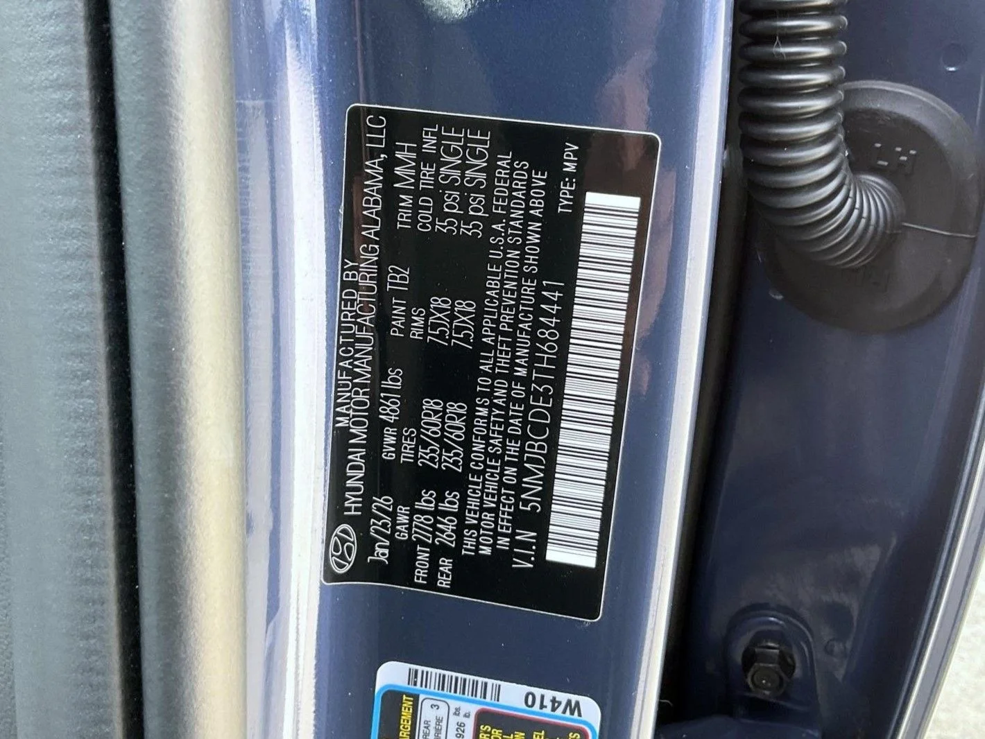 Certified Used 2026 Blue Hyundai SEL image 26