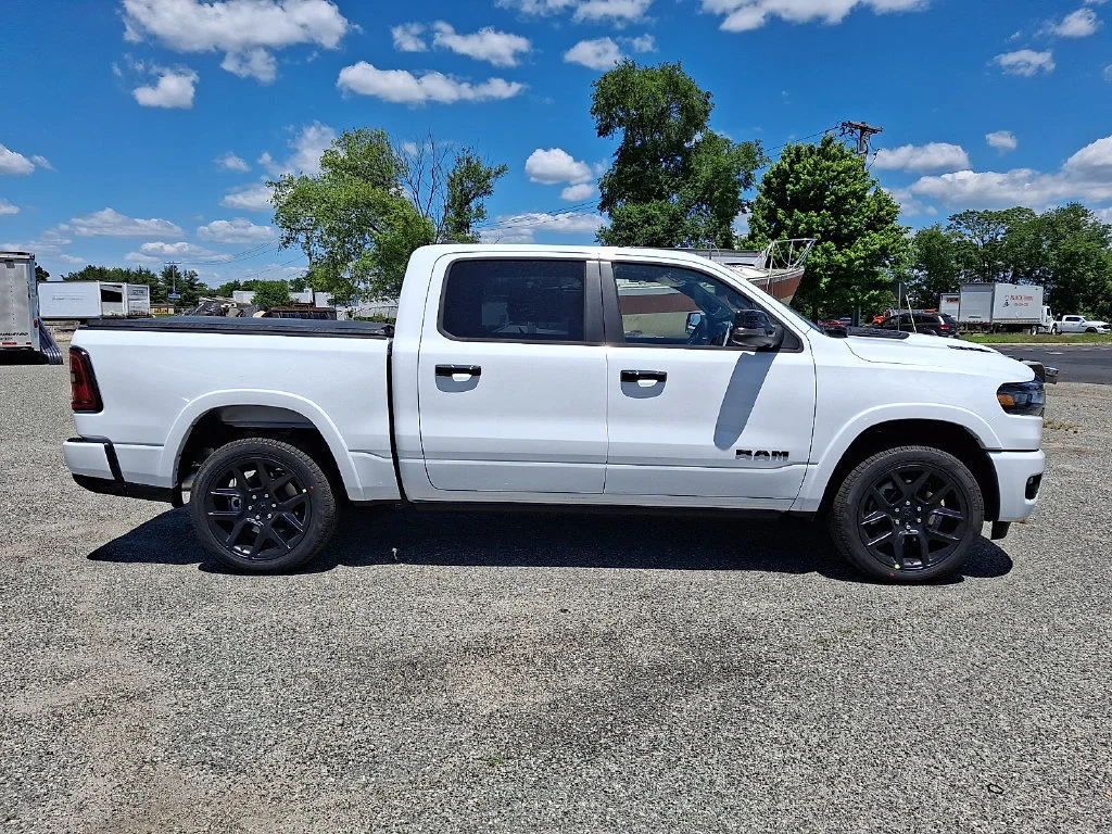 New 2026 Bright White Clear-Coat Exterior Paint RAM Laramie image 9