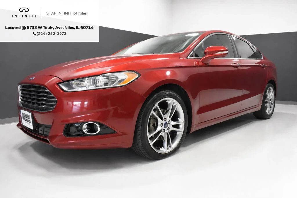 Used 2016 Red Ford Titanium image 1