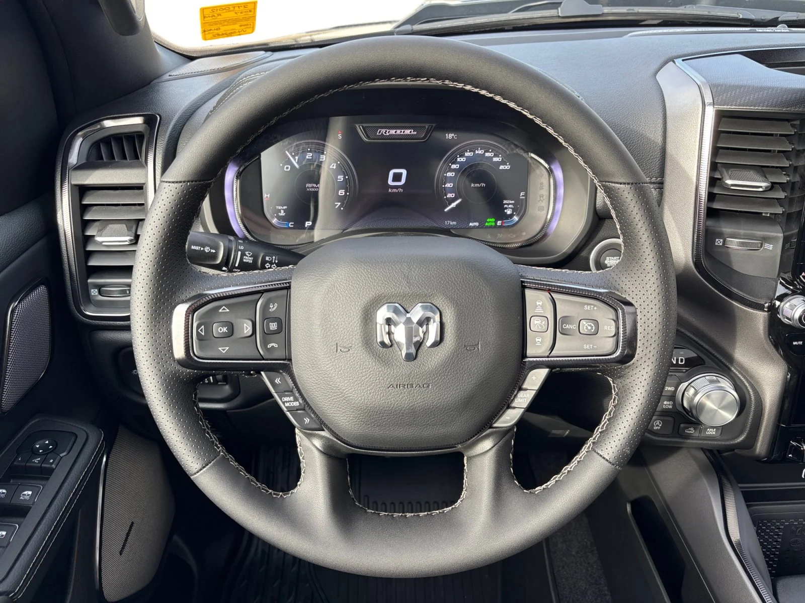 New 2027 Diamond Black Crystal Pearl Ram Rebel image 13