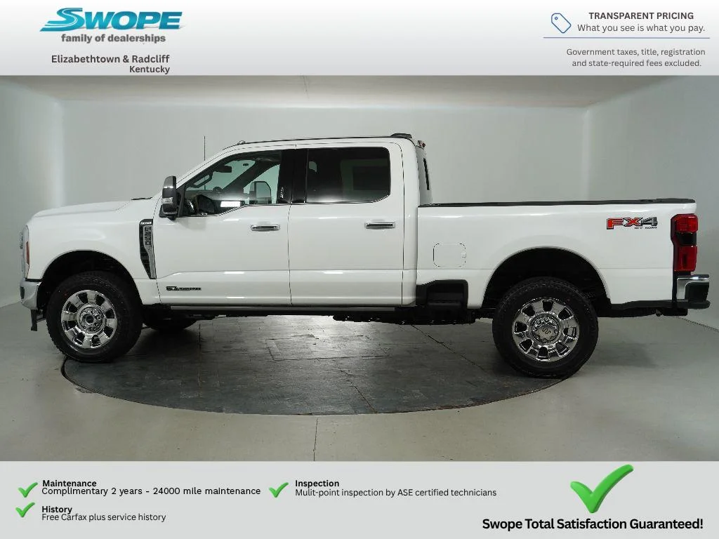 New 2026 Star White Metallic Tri-Coat Ford F-250® King Ranch® image 9