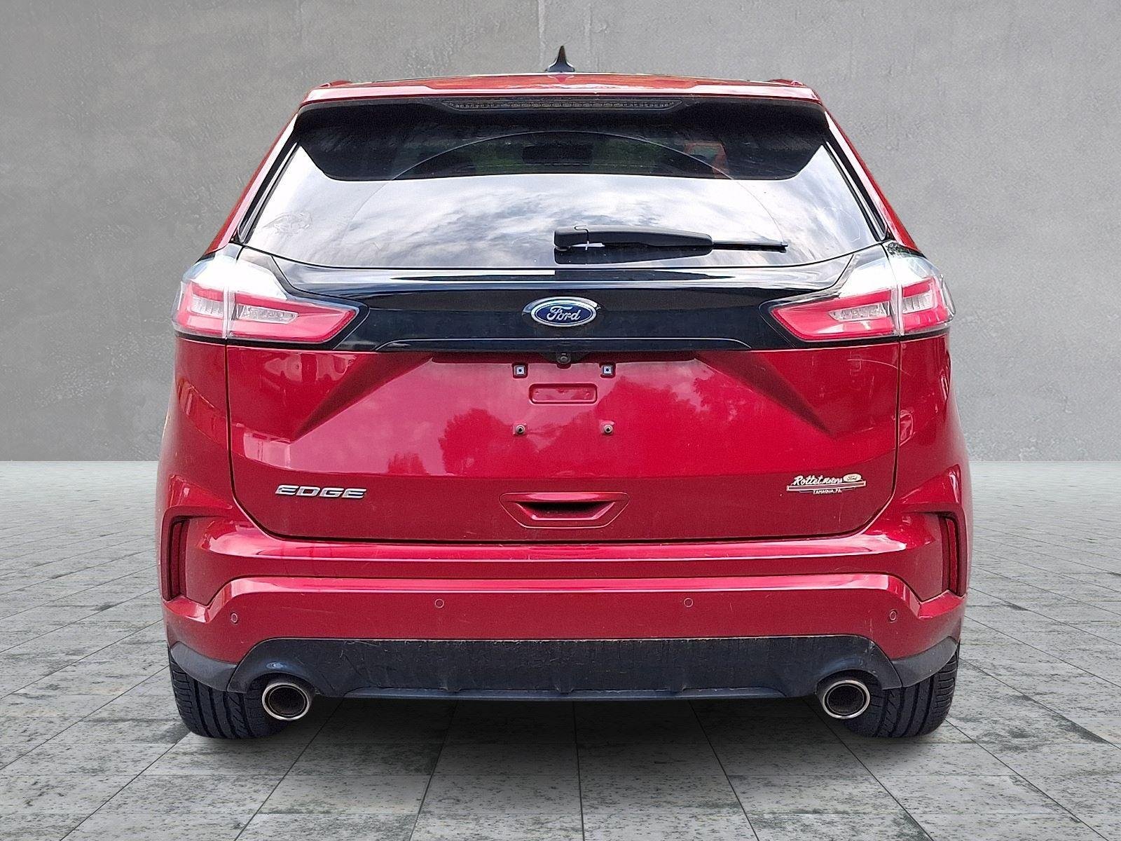Used 2020 Rapid Red Metallic Tinted Clearcoat FORD ST LINE image 5