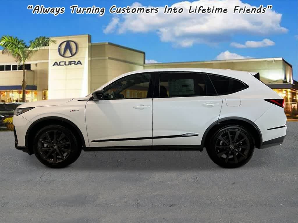 New 2026 Platinum White Pearl Acura w/A-Spec Package image 2