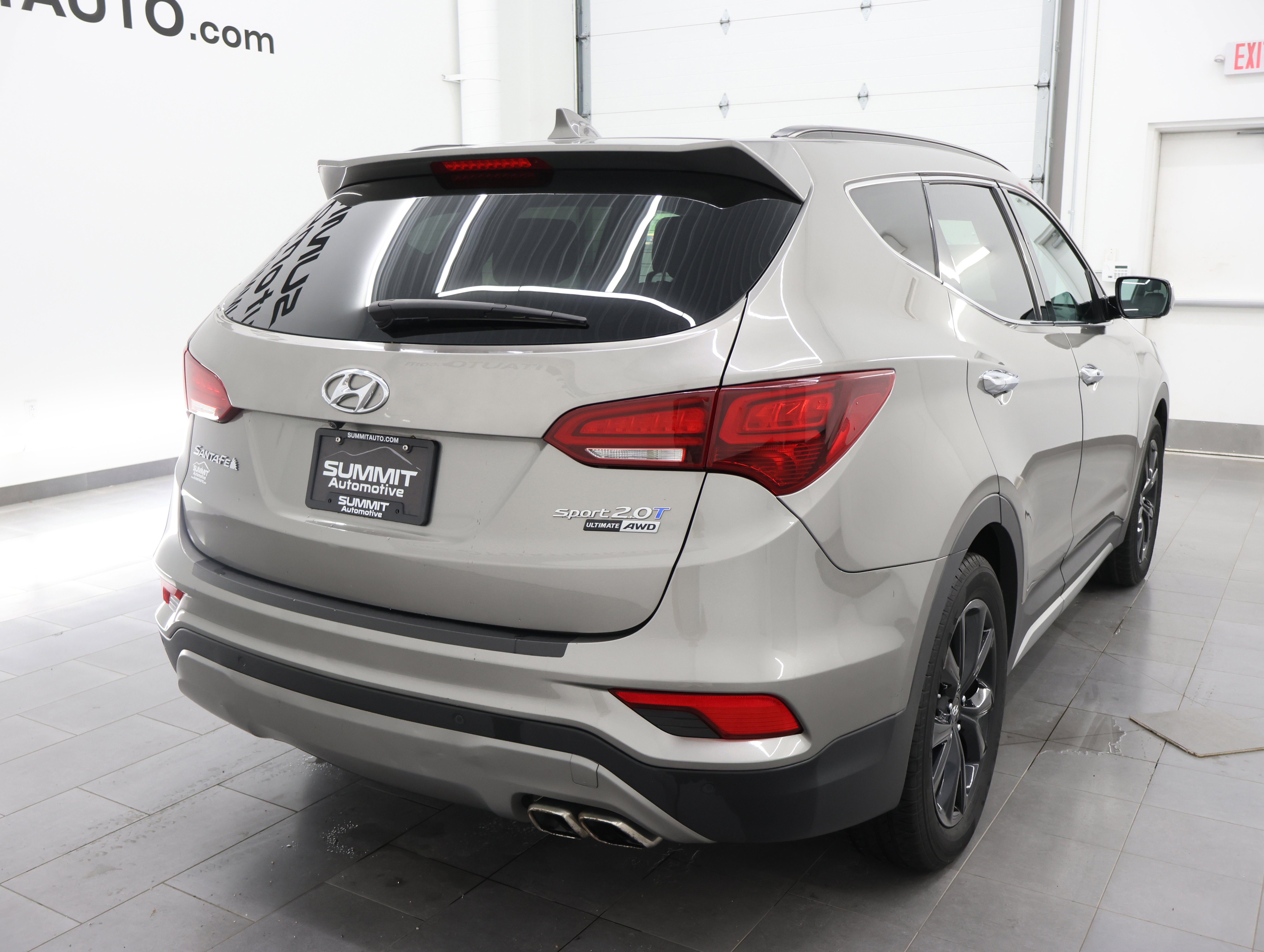 Used 2017 Mineral Gray Hyundai 2.0T Ultimate AWD: 2.0T ULTIMATE-AWD-NAV-PANO-HEATED LEATHER SEATS-360 CAMERA image 5