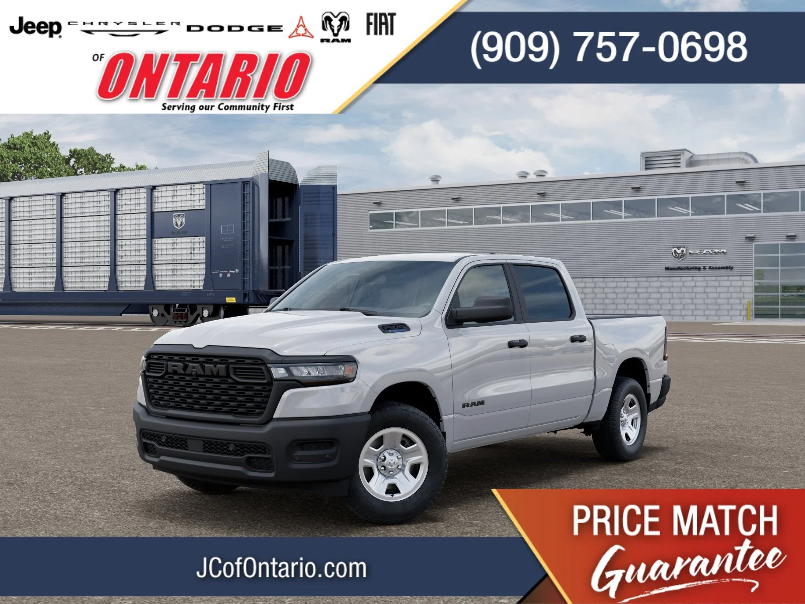 New 2026 Bright White Clearcoat RAM Tradesman image 1