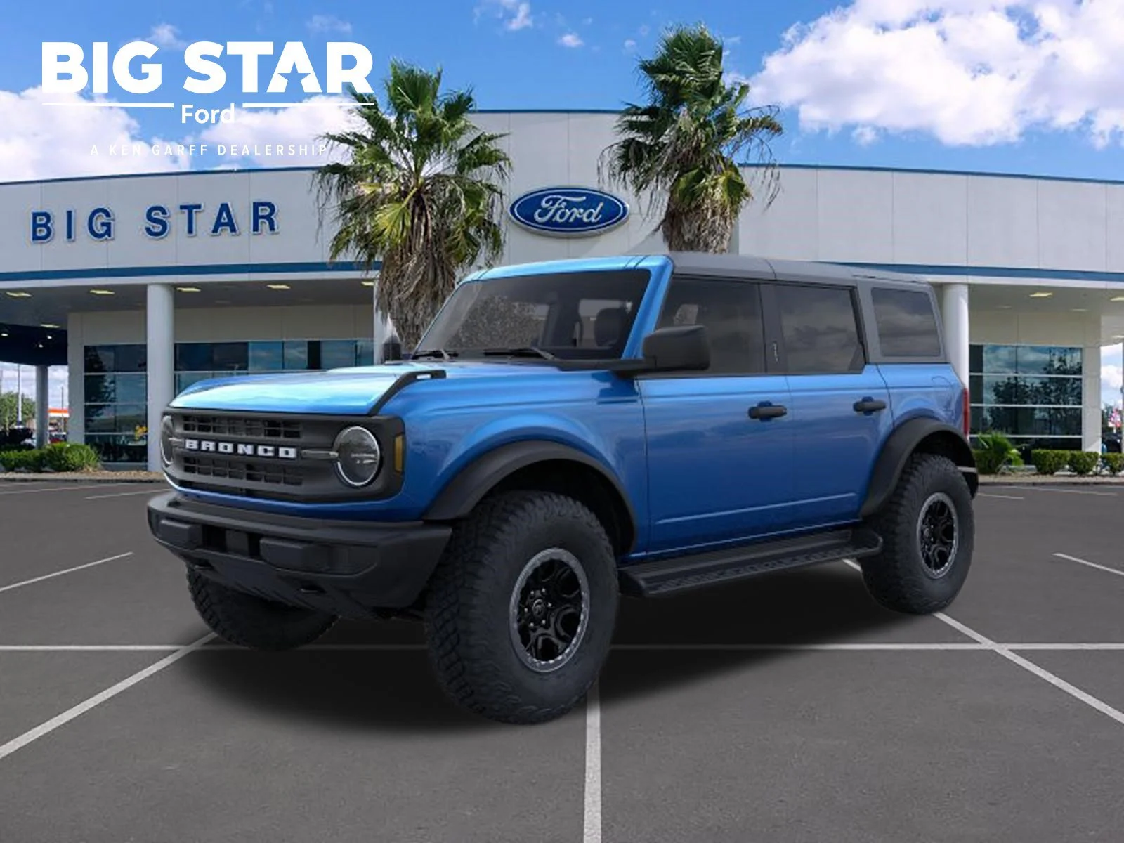 New 2026 Blue Metallic Ford Base image 1