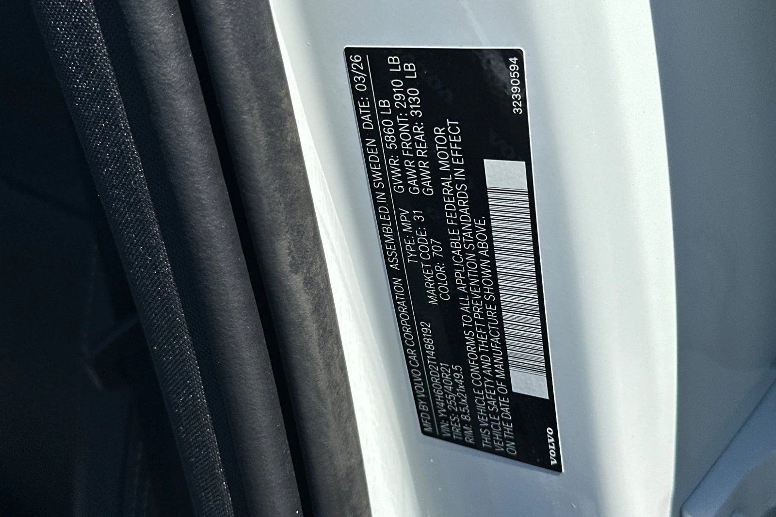 New 2026 Crystal White Volvo Ultra image 26