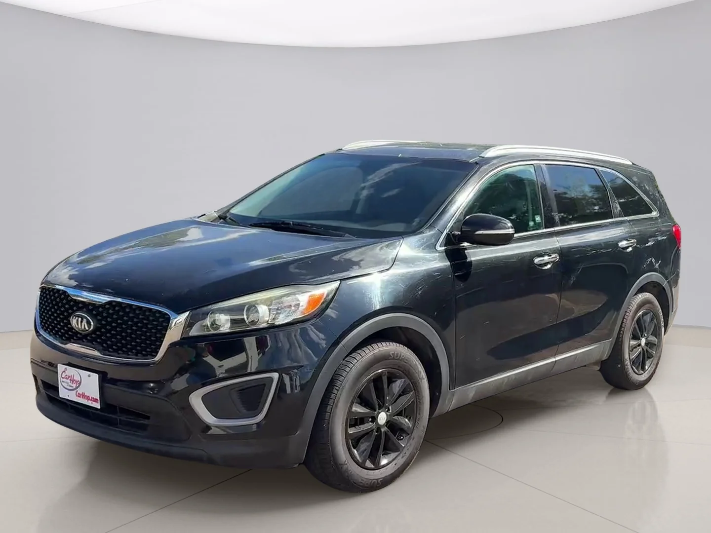 Used 2017 Black Kia LX image 1