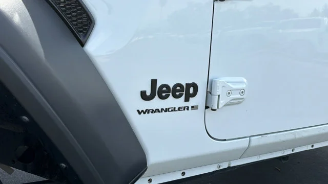 Used 2024 Bright White Clearcoat Jeep Sport S image 11
