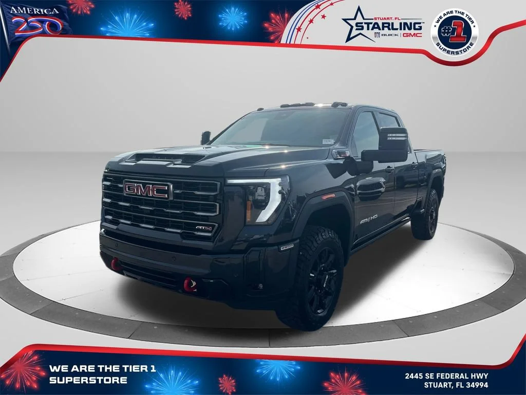 New 2026 Titanium Rush Metallic GMC AT4 image 1