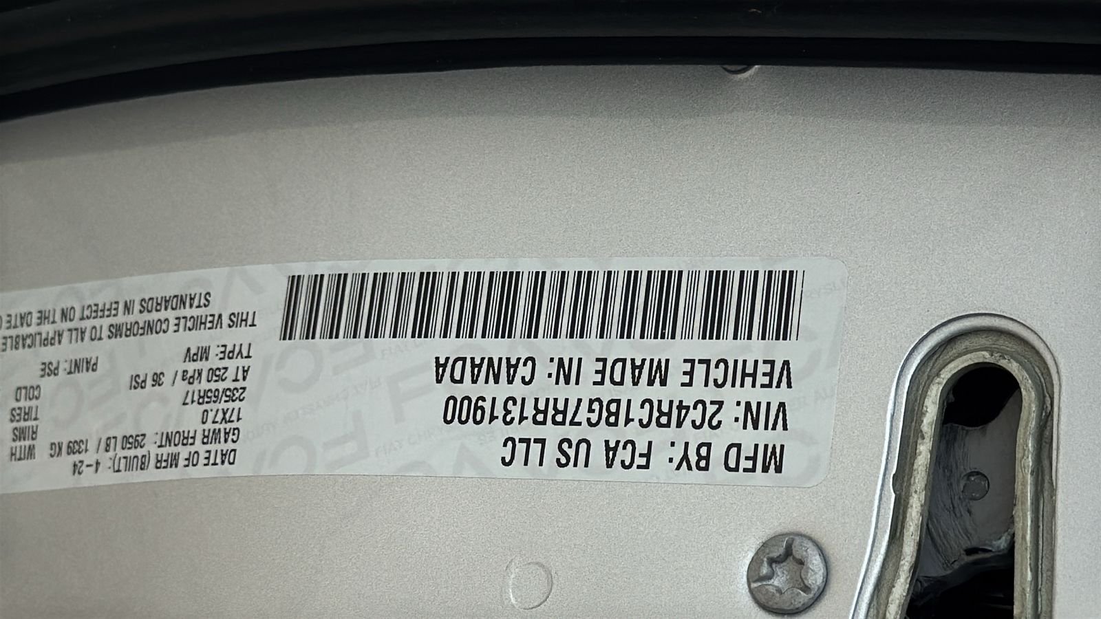 Used 2024 Silver Chrysler Touring L image 31