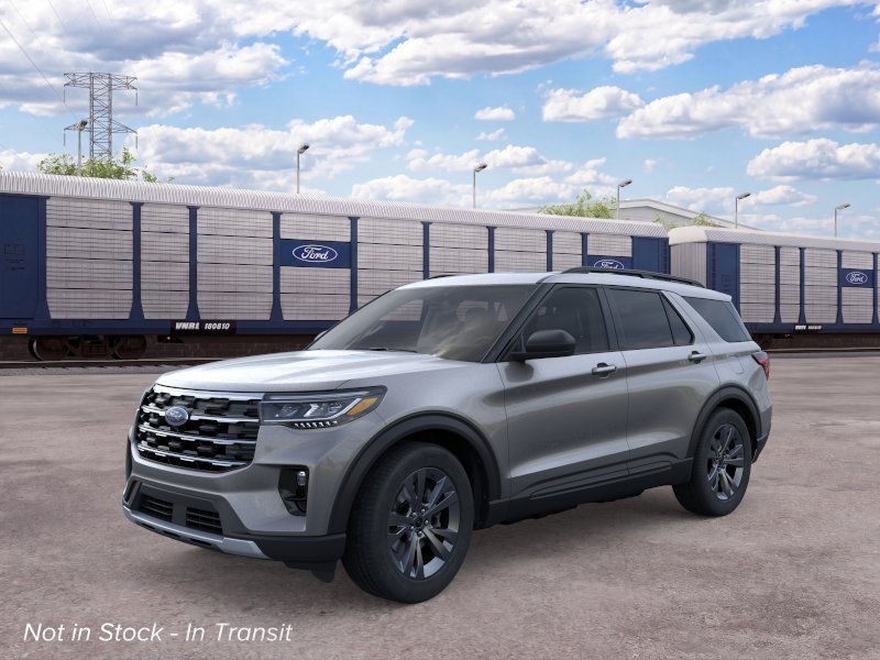 New 2026 Carbonized Gray Metallic Ford Active image 1
