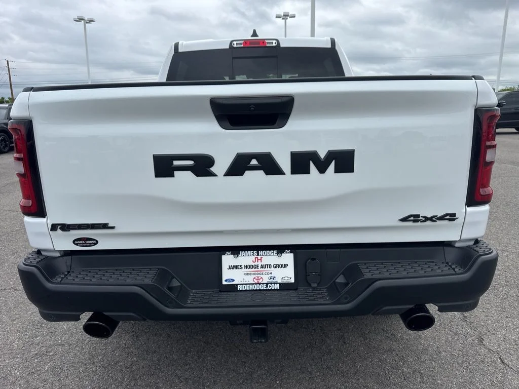 Used 2026 Bright White Clearcoat Ram Rebel image 6