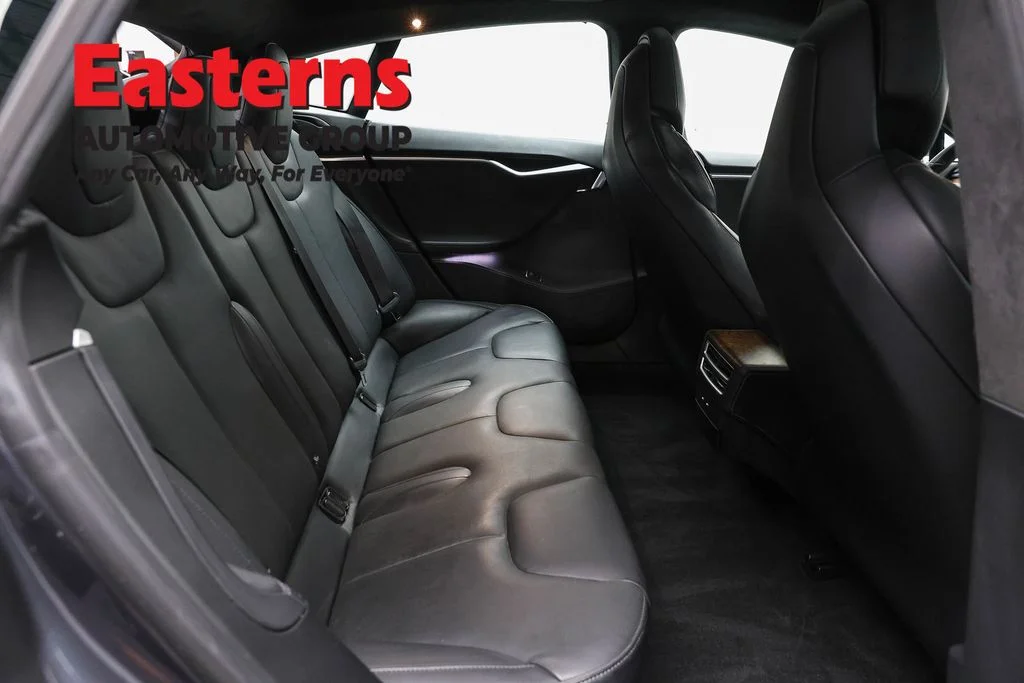 Used 2017 Gray Tesla 90D image 19
