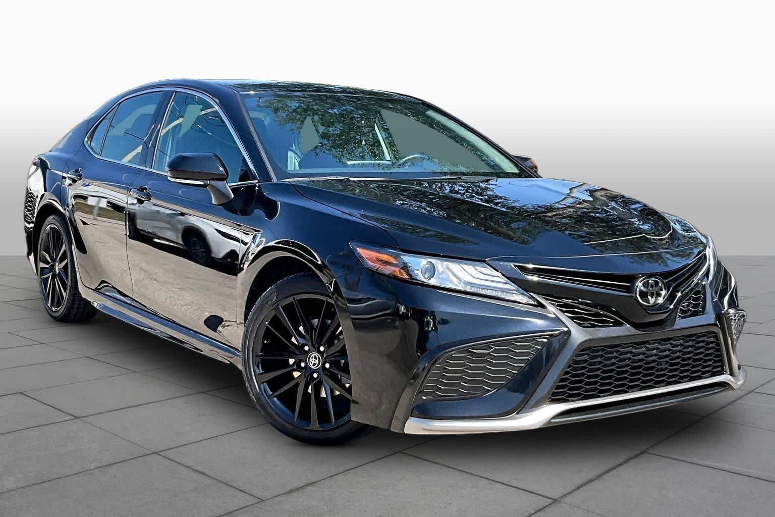 Used 2024 Midnight Black Metallic Toyota XSE image 3