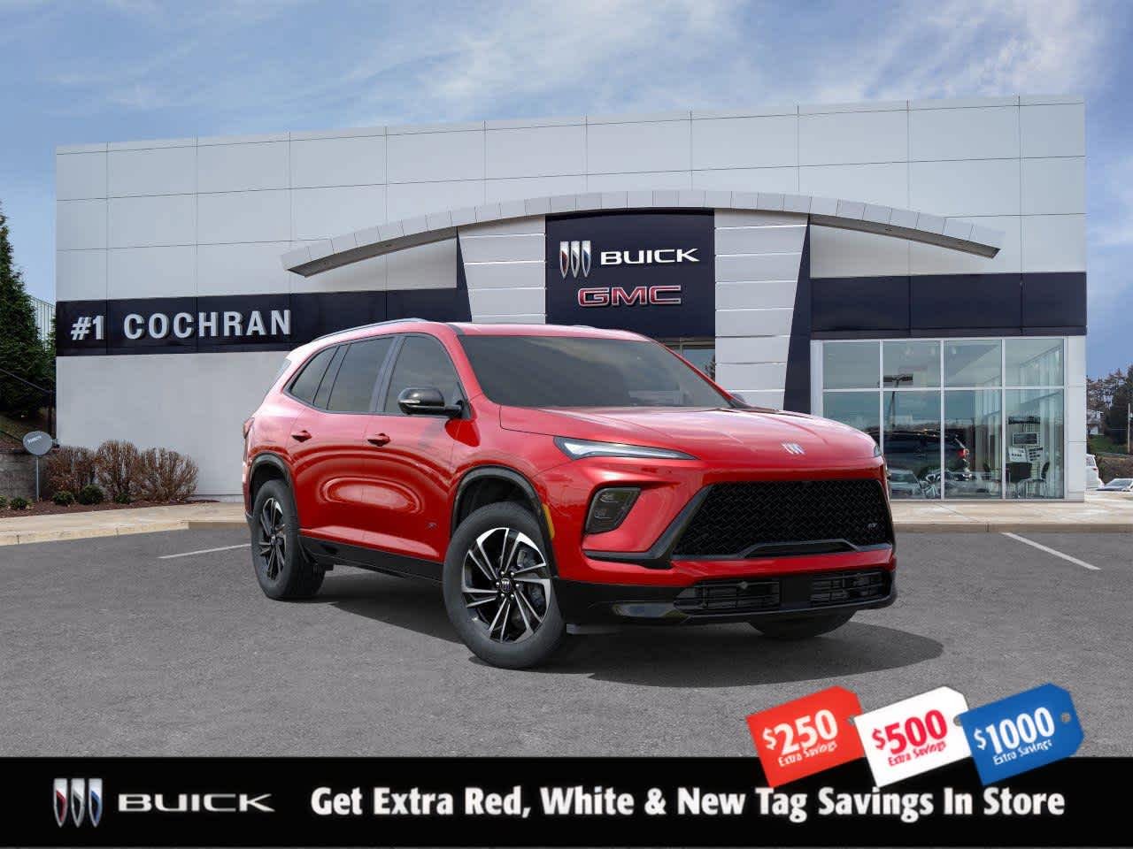 New 2026 Cherry Red Tintcoat Buick Sport Touring image 1