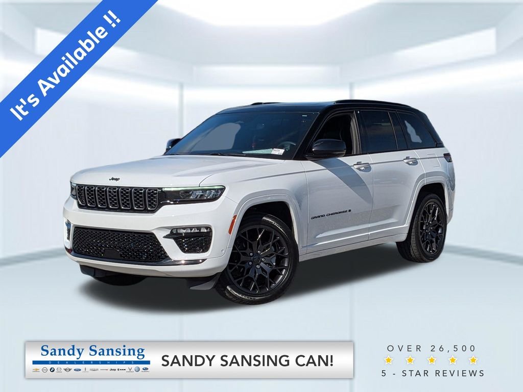 Used 2024 White Jeep Summit image 1