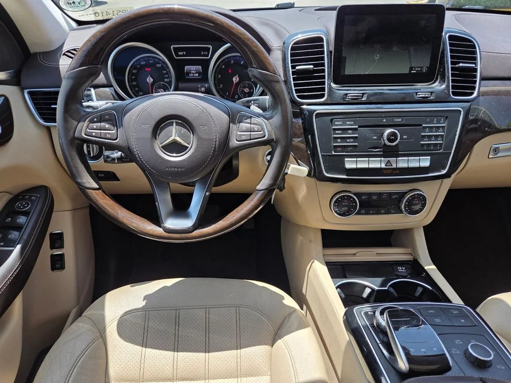 Used 2017 Blue Mercedes-Benz GLS 450 image 23