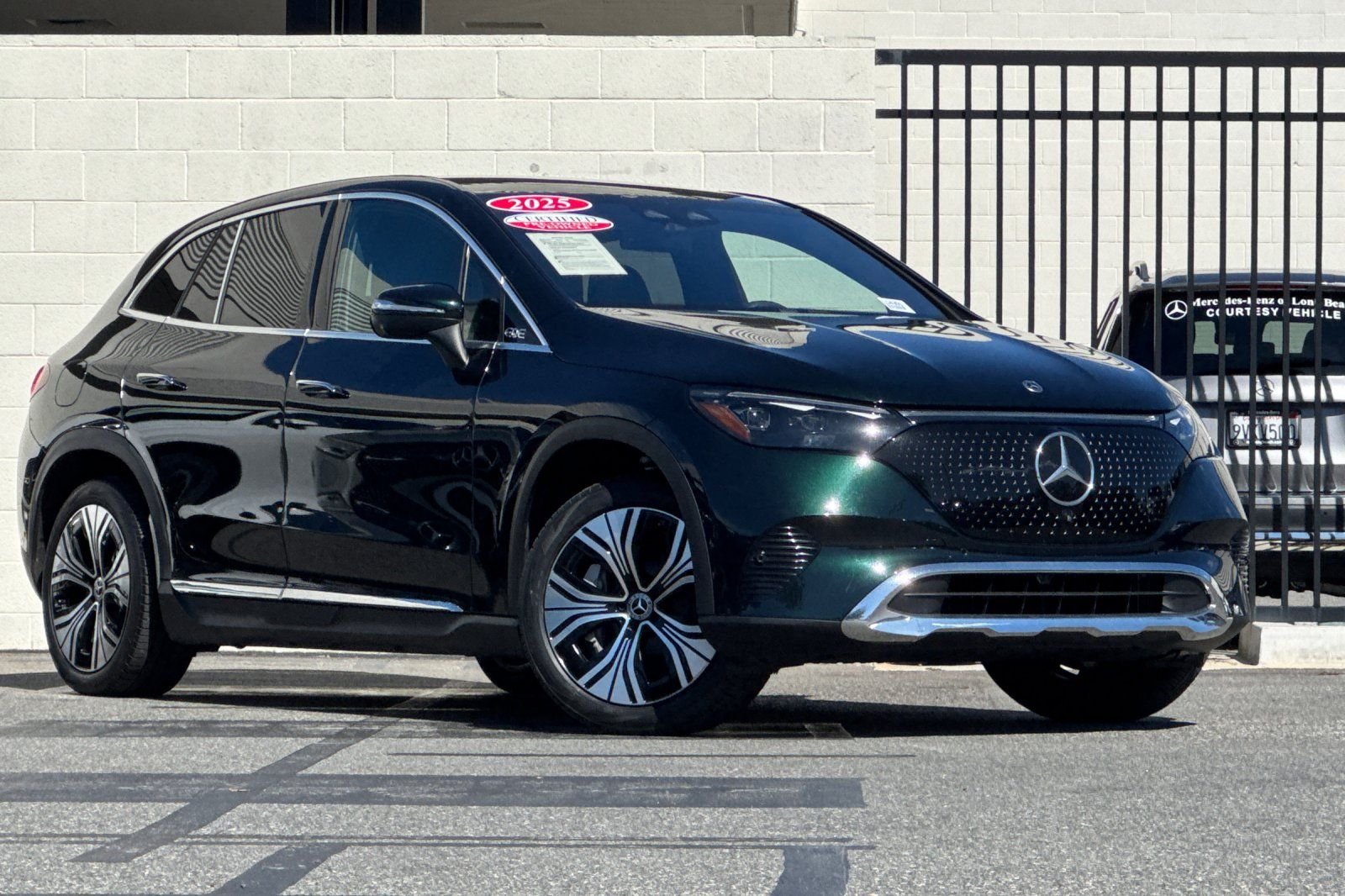 Certified 2025 Mercedes-Benz EQE SUV Base with VIN 4JGGM1CB6SA063683 for sale in Signal Hill, CA