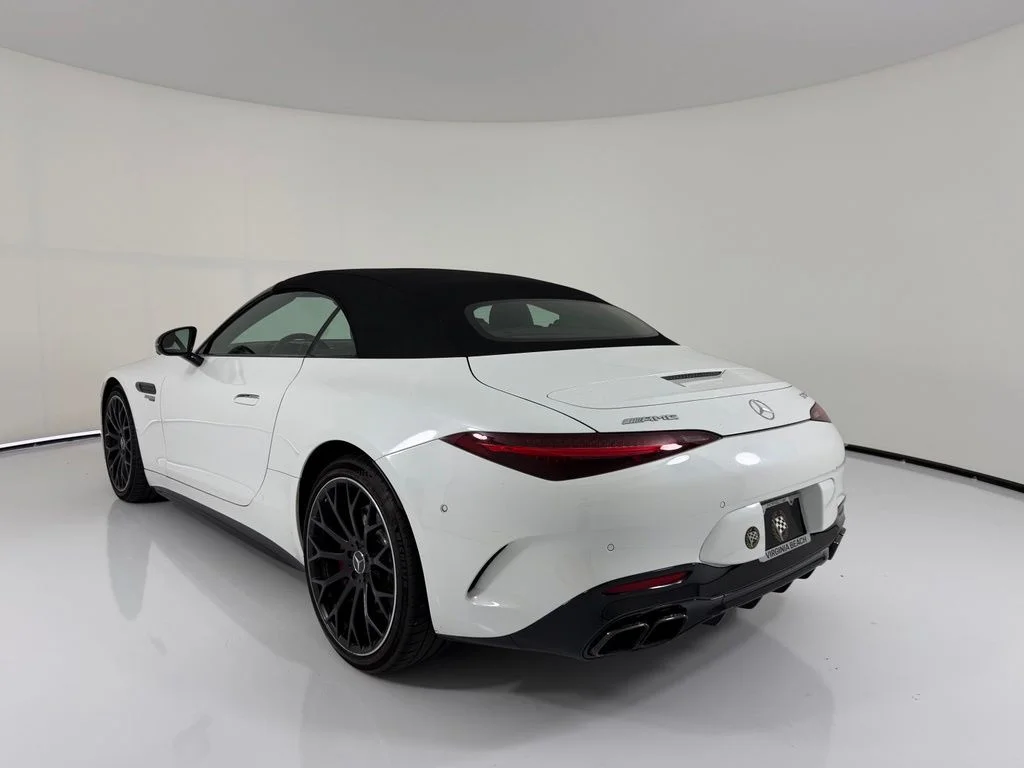 Used 2022 White Mercedes-Benz SL 55 AMG® image 3