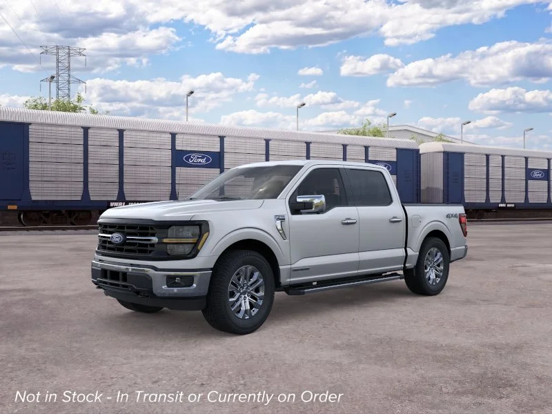 New 2026 Iconic Silver Metallic Ford XLT image 1