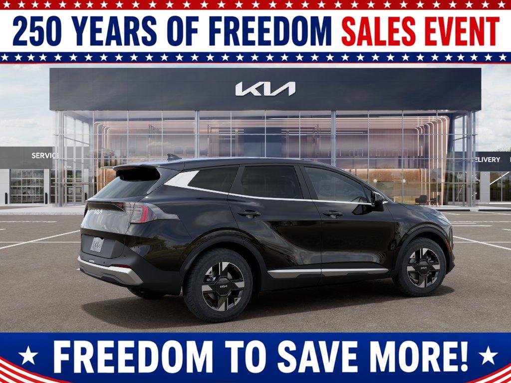 New 2026 Ebony Black Kia LX image 6
